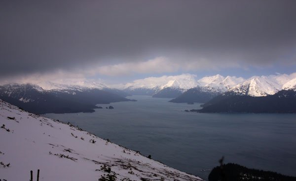 Storm rolling in over Port Dick