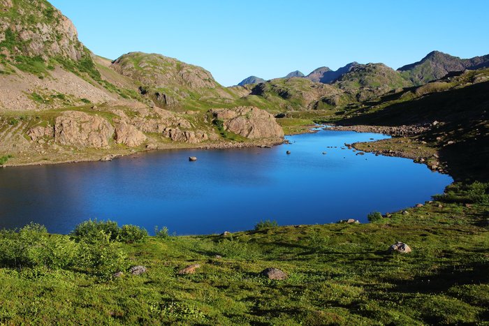 Looking out along the Gore Peninsula, and toward a future trail.