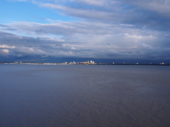 Anchorage across Knik Arm