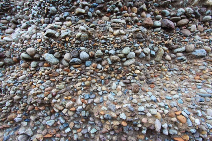 Lake beach deposits along Lake Iliamna.