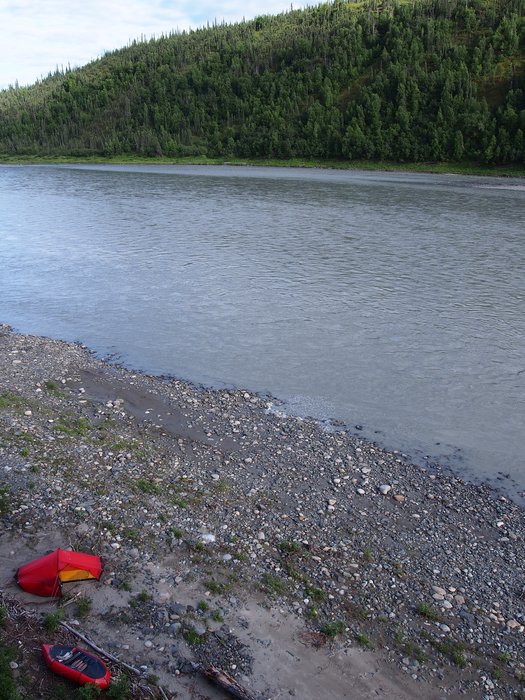 Camp at Watana Creek