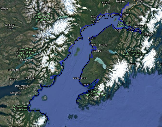 Cook Inlet journey map