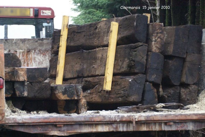 Creosote-Soaked Railroad Ties
