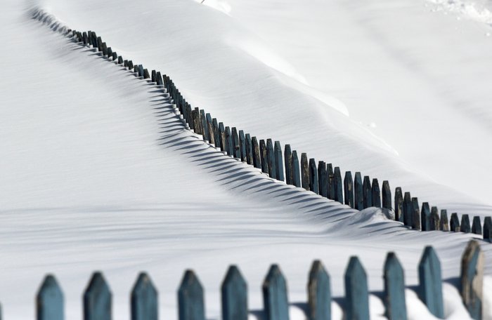 Picket fences are uncommon in Seldovia, perhaps this is why.