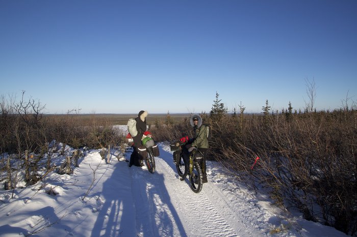The great expanse of the upper Kuskokwim drainage. 