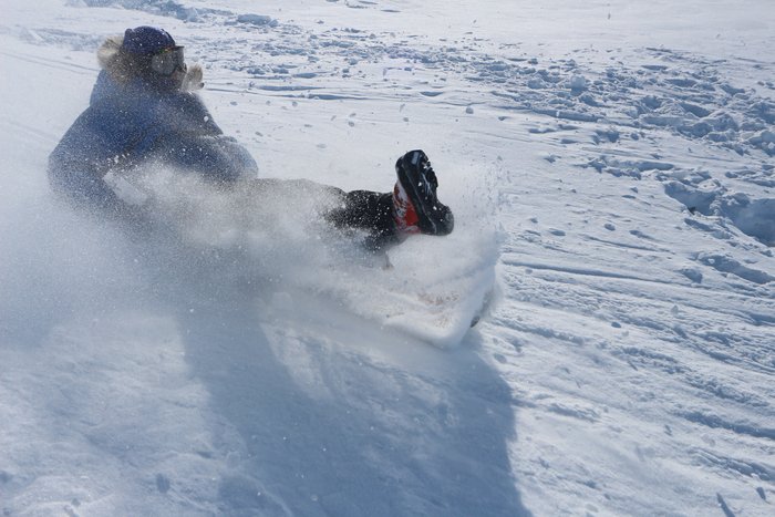 Erin sliding