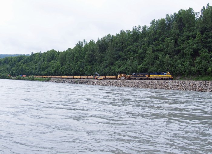 Erosion control along Susitna