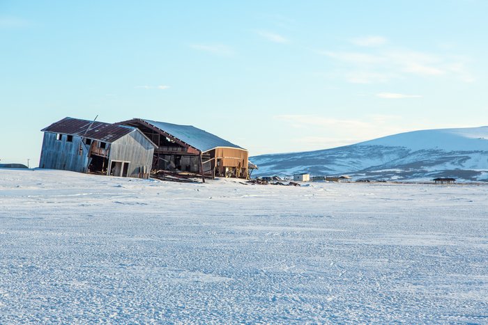 March, 2016 - Bjørn Olson and Kim McNett fat-biked from Nome to Kotzebue, then on to Kivalina.
