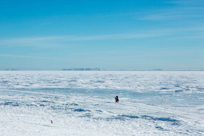 March, 2016 - Bjørn Olson and Kim McNett fat-biked from Nome to Kotzebue, then on to Kivalina.