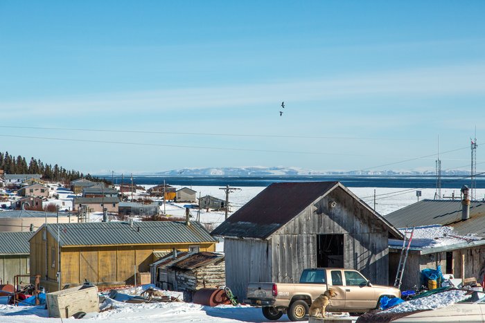 March, 2016 - Bjørn Olson and Kim McNett fat-biked from Nome to Kotzebue, then on to Kivalina.