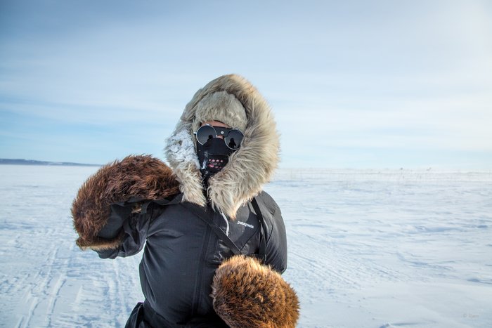 March, 2016 - Bjørn Olson and Kim McNett fat-biked from Nome to Kotzebue, then on to Kivalina.