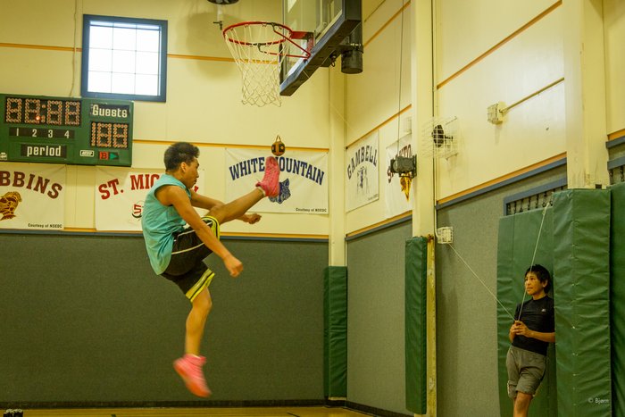 March, 2016 - Bjørn Olson and Kim McNett fat-biked from Nome to Kotzebue, then on to Kivalina.