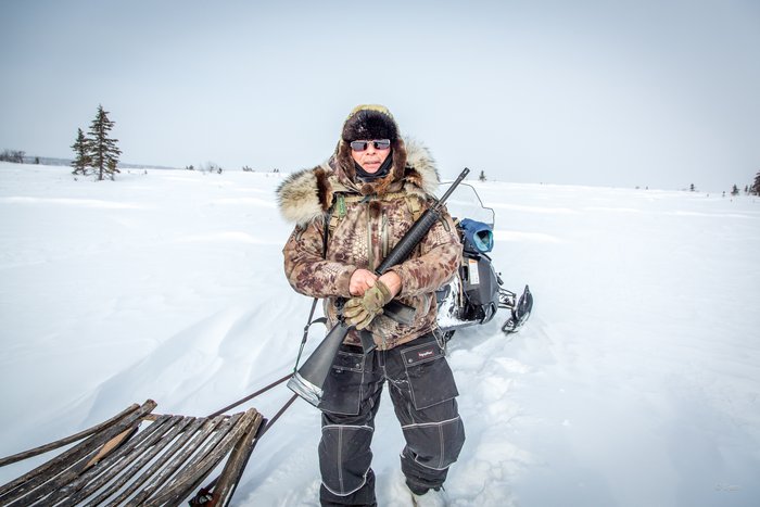March, 2016 - Bjørn Olson and Kim McNett fat-biked from Nome to Kotzebue, then on to Kivalina.