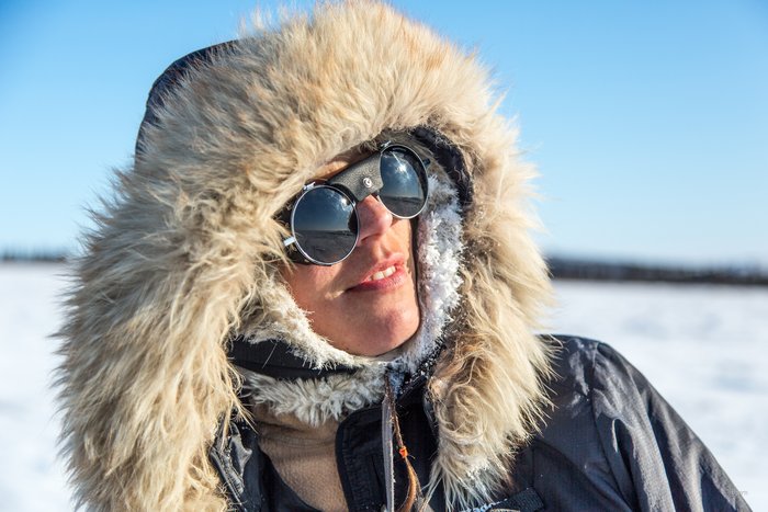 March, 2016 - Bjørn Olson and Kim McNett fat-biked from Nome to Kotzebue, then on to Kivalina.