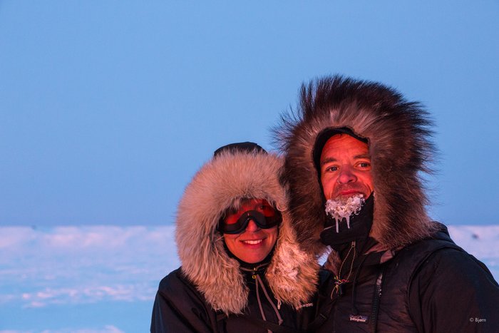 March, 2016 - Bjørn Olson and Kim McNett fat-biked from Nome to Kotzebue, then on to Kivalina.