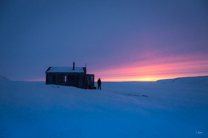 March, 2016 - Bjørn Olson and Kim McNett fat-biked from Nome to Kotzebue, then on to Kivalina.