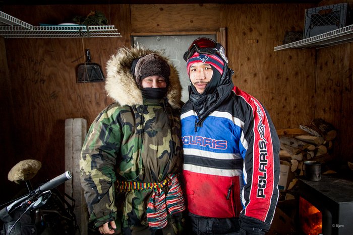 March, 2016 - Bjørn Olson and Kim McNett fat-biked from Nome to Kotzebue, then on to Kivalina.