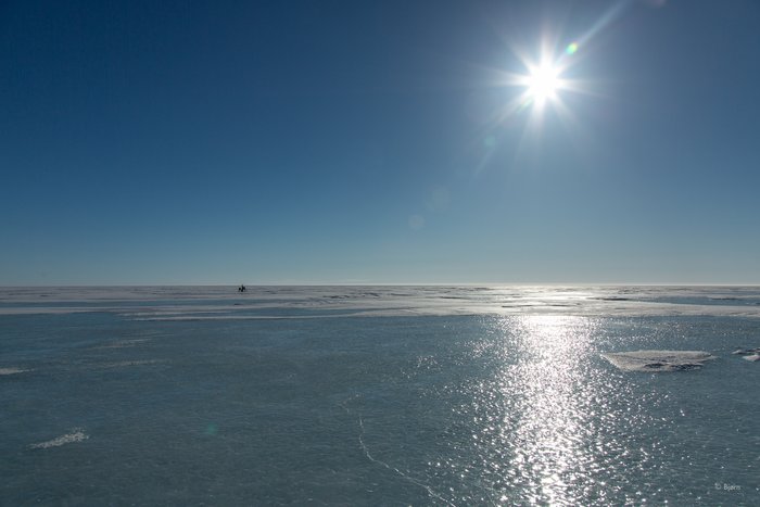 March, 2016 - Bjørn Olson and Kim McNett fat-biked from Nome to Kotzebue, then on to Kivalina.