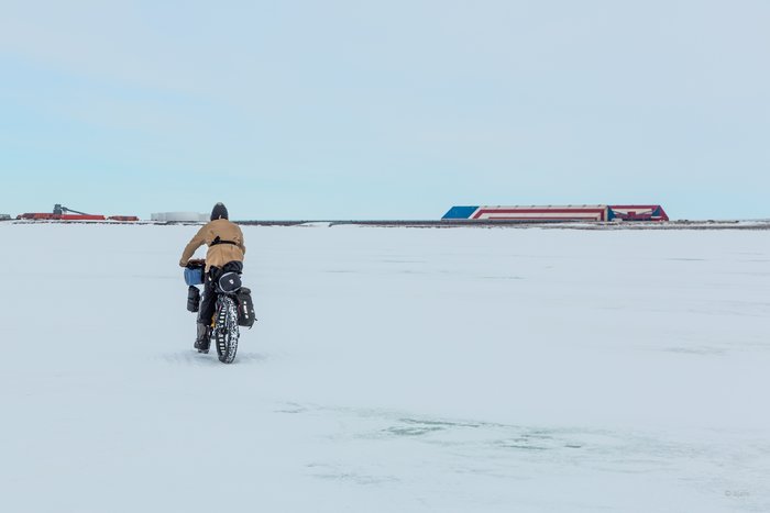 March, 2016 - Bjørn Olson and Kim McNett fat-biked from Nome to Kotzebue, then on to Kivalina.