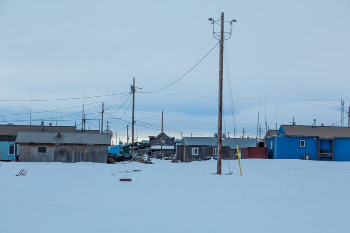 March, 2016 - Bjørn Olson and Kim McNett fat-biked from Nome to Kotzebue, then on to Kivalina.