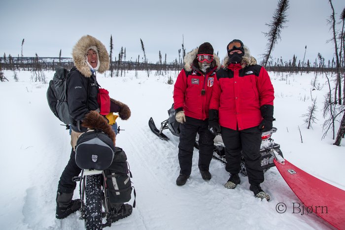 On a vast and lonely stretch of trail fellow travelers help Bjørn and Kim feel less alone.