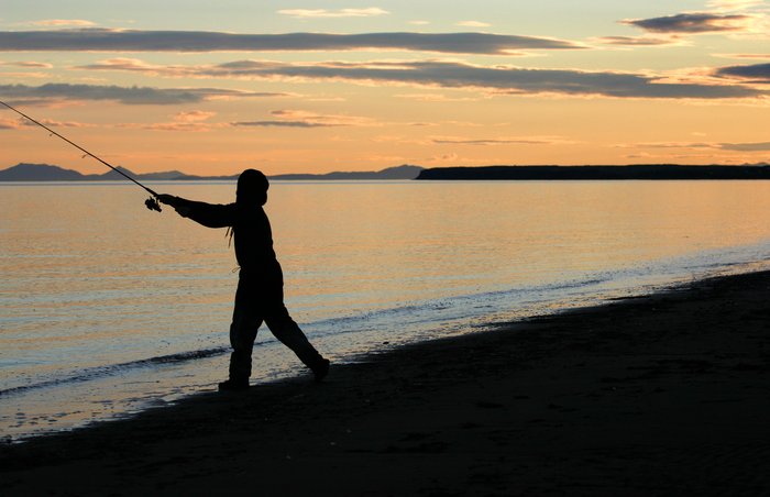 Fishing on the Bristol Bay coast