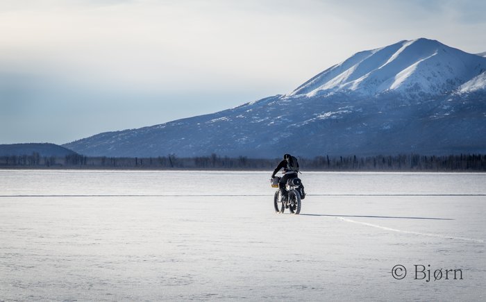 Sleeping Lady (Mount Susitna) is one of the first appreciable landmarks travelers on the Iditarod Trail pass.