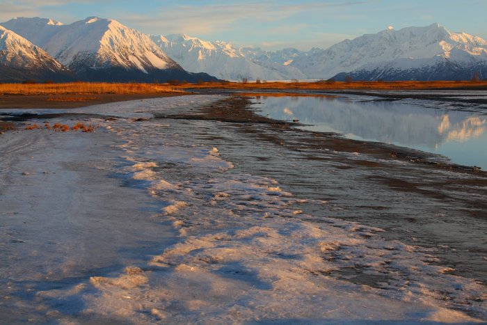 on the gulf of Alaska coast