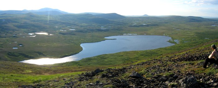 Overlooking Pebble Mine site