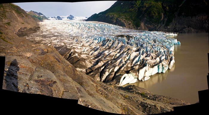 Panorama of Grewinck as seen from northern ridge