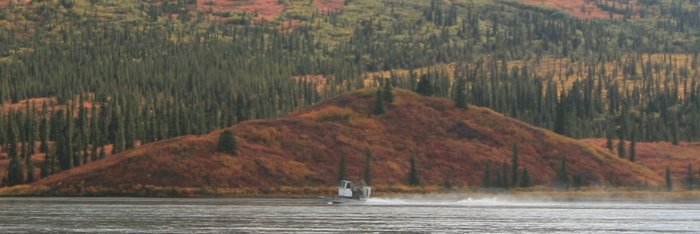 Jetboat On Upper Susitna