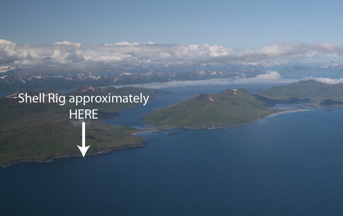 Based on location from the morning of 1 Jan 2013 and USCG photos.