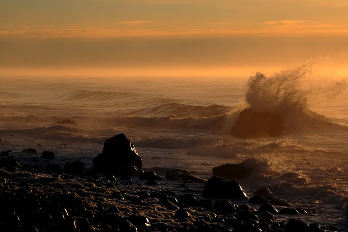 Photos taken in November 2007 of the area near Malaspina Glacier.