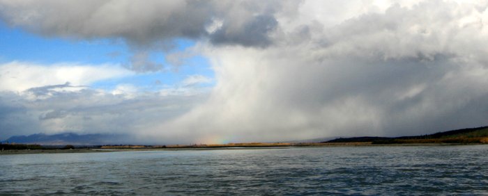 Massive Rainbow Over Susitna