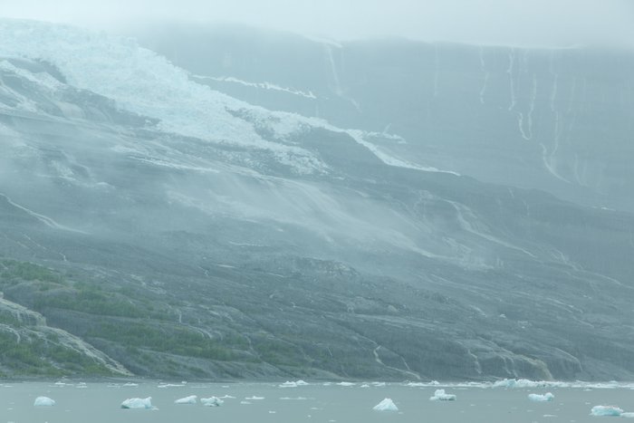 Icy Bay, Alaska has had an average rainfall of 155.12 inches over the last 30 years, which is 296% more than the average nationwide, and 301% more than the average in Alaska.
