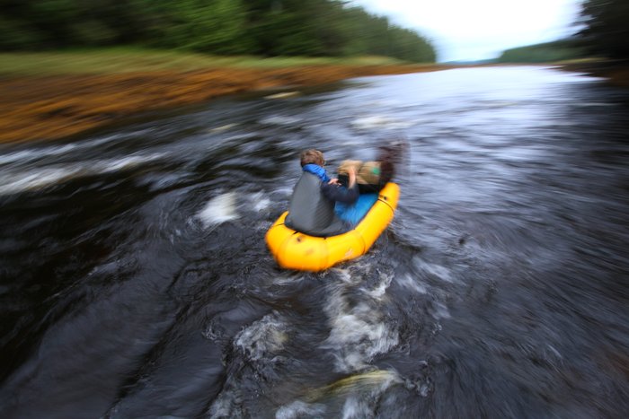 Packrafts let us <a href="http://www.groundtruthtrekking.org/Journeys/">journey</a> across a vast Alaskan wilderness with big water and no bridges.