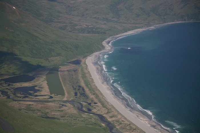 The East end of Ocean Beach.