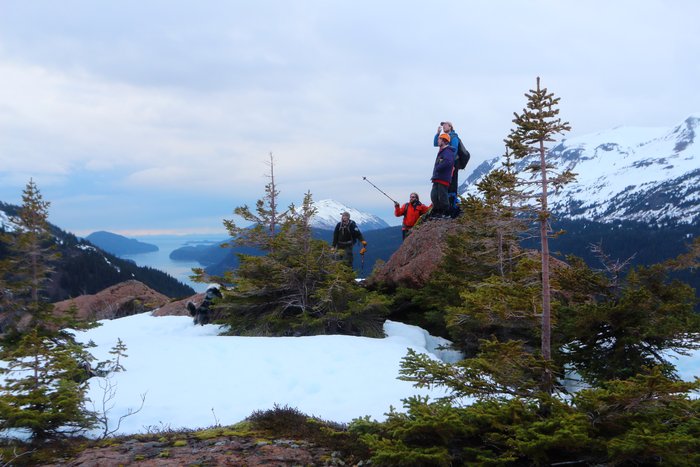 with Eric, Chunk, and Jeff