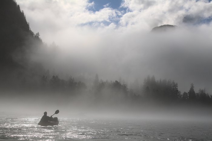 floating down the Chikamin River