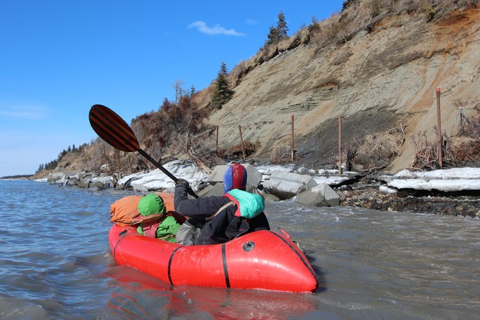 Riding the tides near Kenai