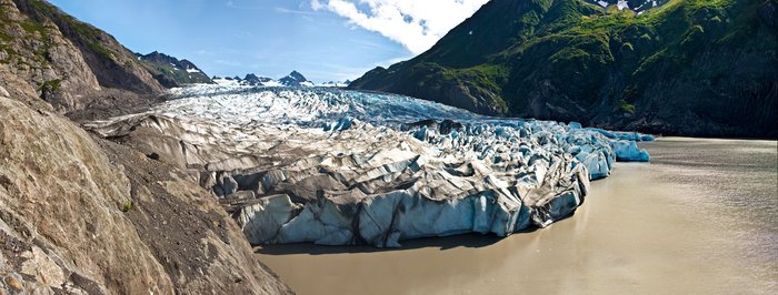 Panoramic of Grewinck as seen from northern ridge