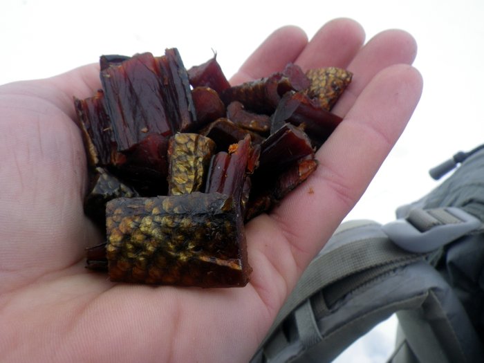 A gift of smoked salmon