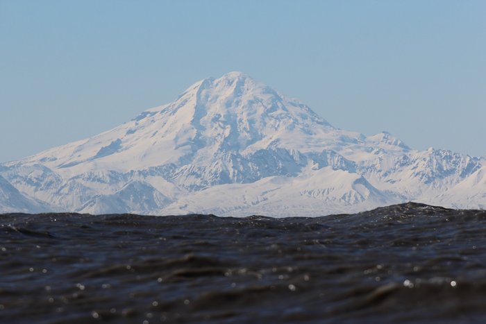 Happily we were on the beach, not paddling in this chilly gale.