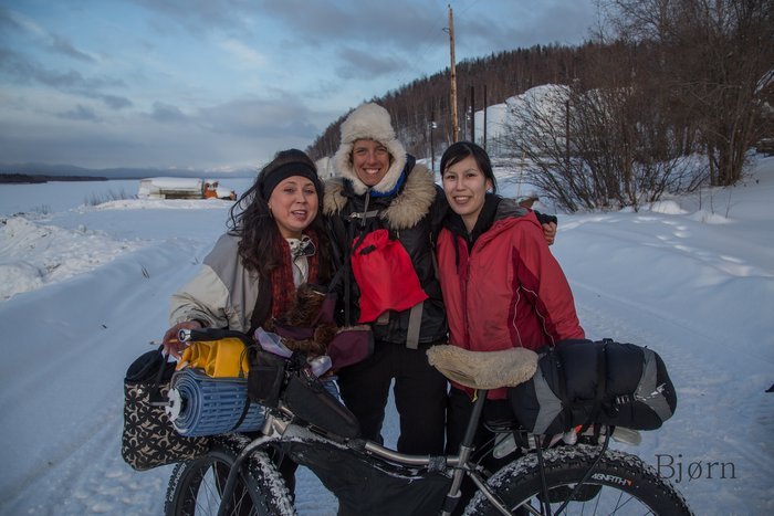 Kim and Bjørn were graciously invited to a potlatch in Ruby.