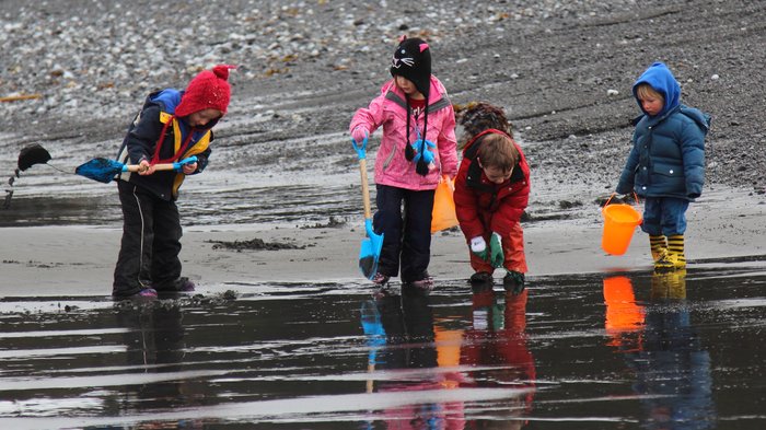 April 9, 2012.  Outside Beach (west end), Kachemak Bay.