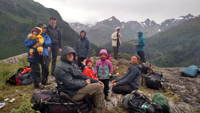 Climbing up from the River, this little rocky nob provides your first open view over the Taylor Valley - a great place for a snack break.