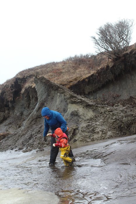 By the time they both escaped, Lituya and Hig were both covered in oozing mud from the eroding permafrost.