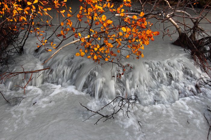 Supercooled water wells up here.