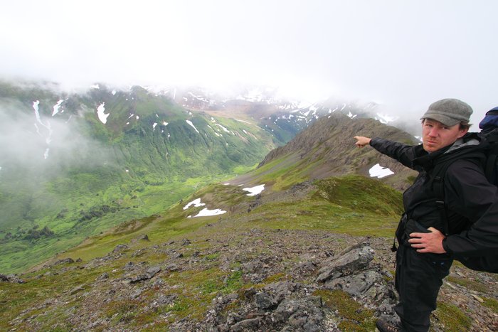 Chris is pointing out where we're not going.