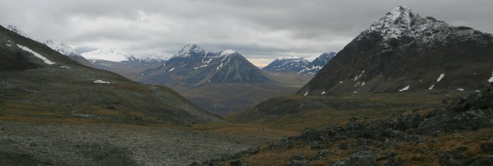 Traversing from the East Fork to Main Susitna Glacier